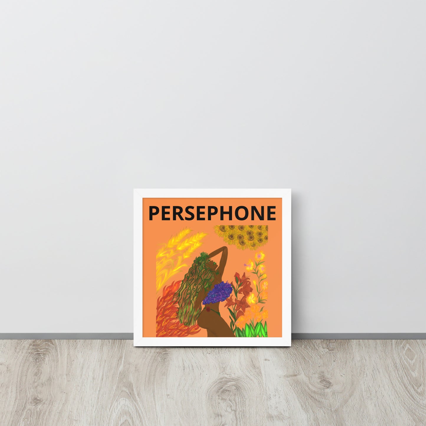 The Goddess Persephone Framed Poster