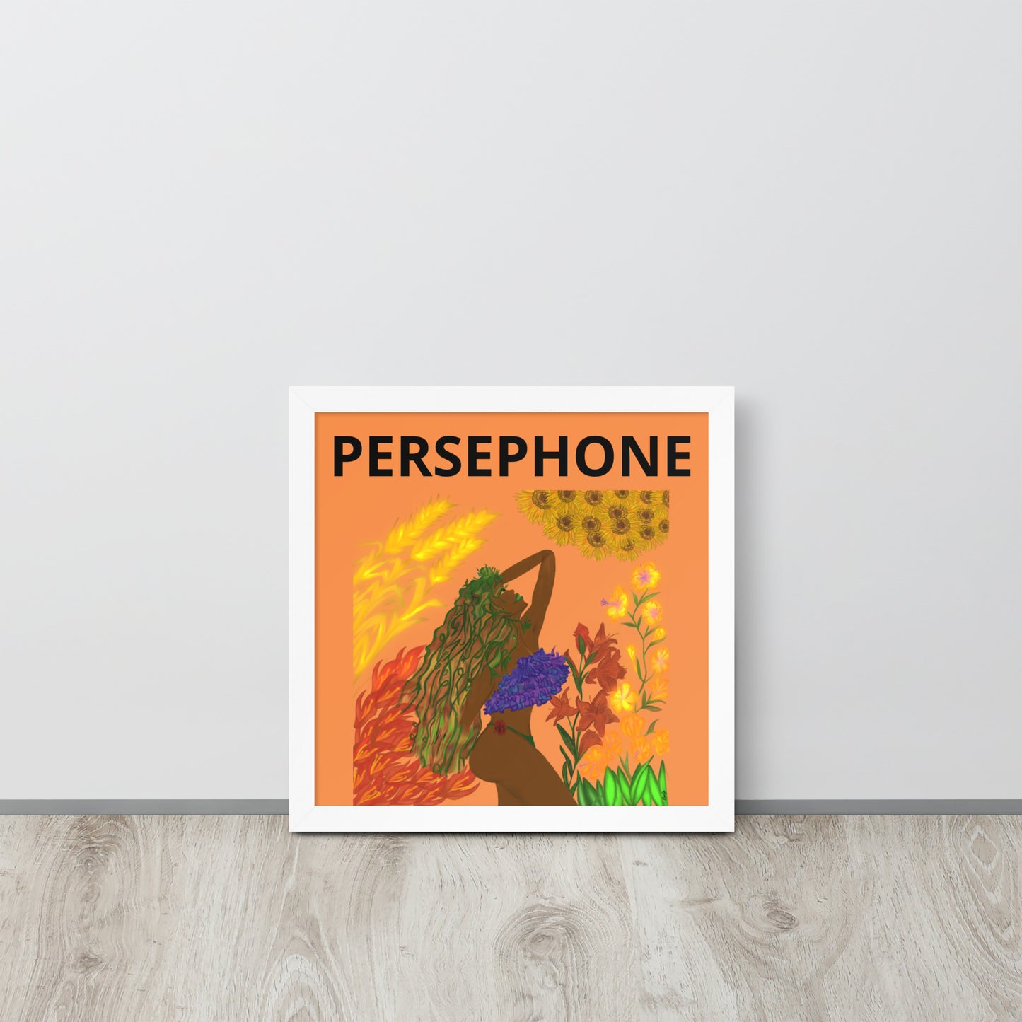 The Goddess Persephone Framed Poster