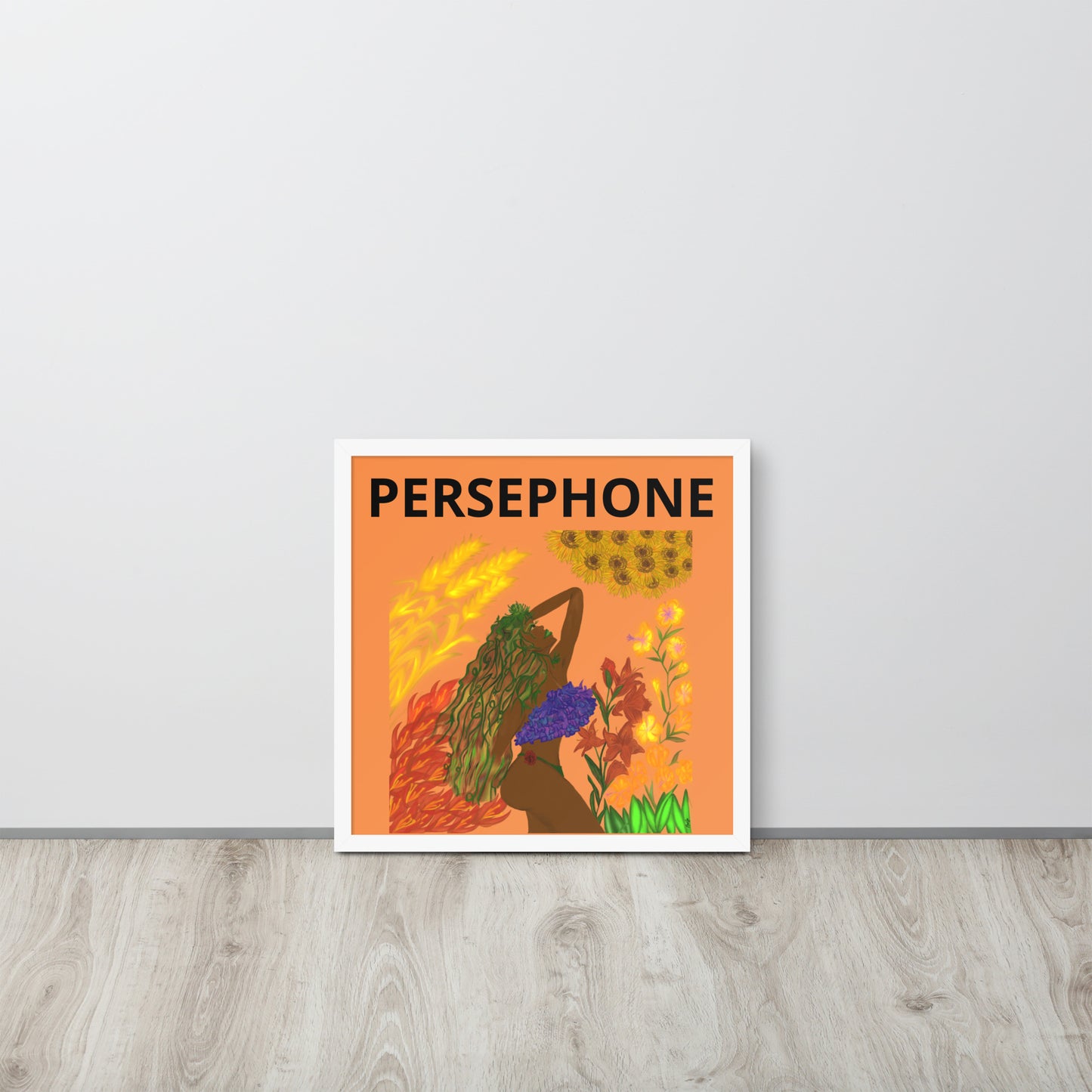 The Goddess Persephone Framed Poster