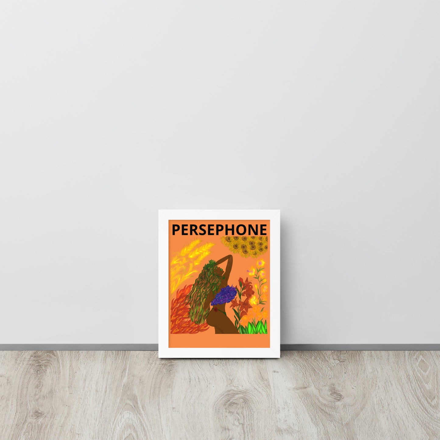 The Goddess Persephone Framed Poster